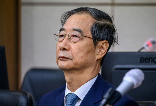 법원, '내란 방조 혐의' 한덕수 전 총리 2차 공판도 중계 허가