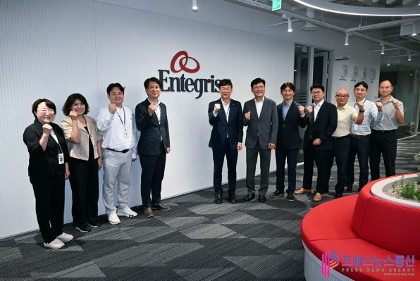 안산시, 투자유치 1호 반도체 인테그리스… 기업 지원 가속도