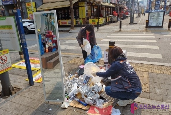 안산시 단원구, ‘쓰레기처리 감시원’ 운영… 불법투기 근절 나선다