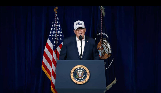 트럼프, 이란 공격 '열흘' 유예 선언… '4월 종전' 구상 가시화