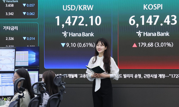 코스피, 미국·이란 협상 기대에 6100선 회복… 삼성전자 강세