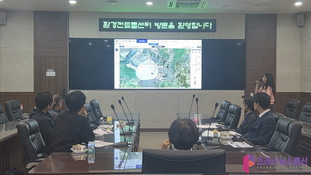 안산시, 과학적 악취관리 위한 ‘환경컨트롤센터 견학’ 운영