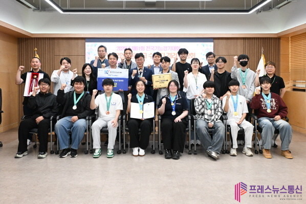 안산시, 2026년 전국기능경기대회 수상자 격려 간담회 개최