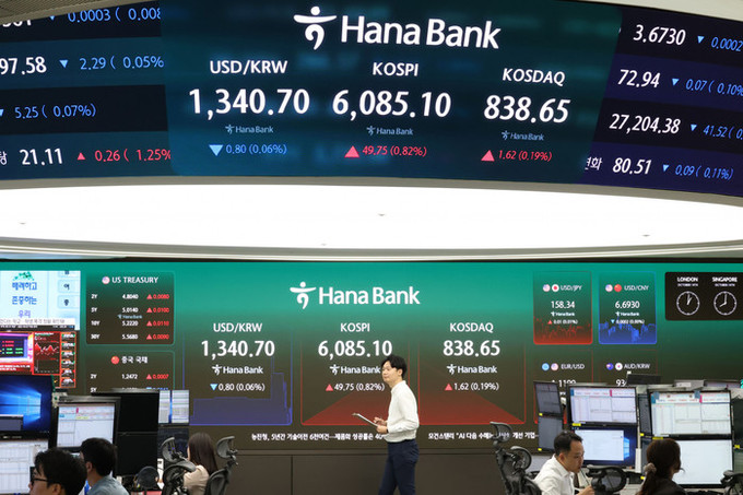 코스피, 6거래일 만에 반등… 외국인·기관 투자자 순매수