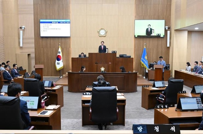 울주군의회 제241회 임시회 개회.....