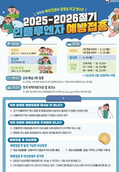 어르신 인플루엔자 및 코로나19 예방...