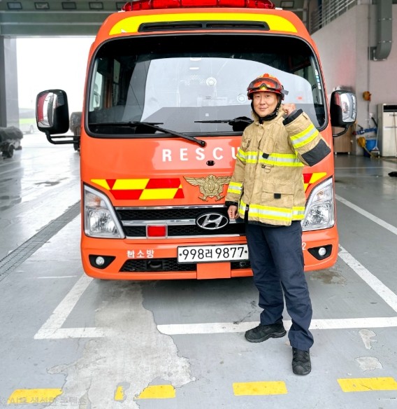 김천소방서 2명 화재대응능력 1급 취...