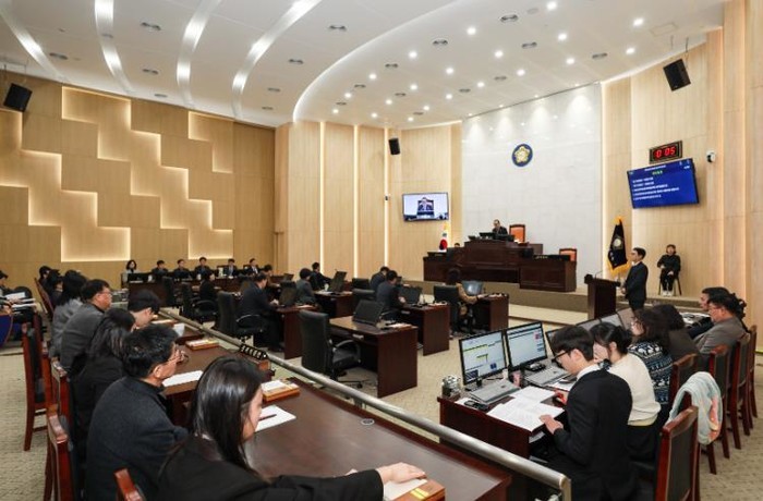 예산군의회, 제322회 임시회 개회