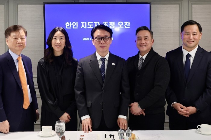 김민석 국무총리, 한인 지도자 및 우...