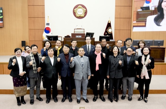 라오스 노동사회복지부 대표단 강릉시의...