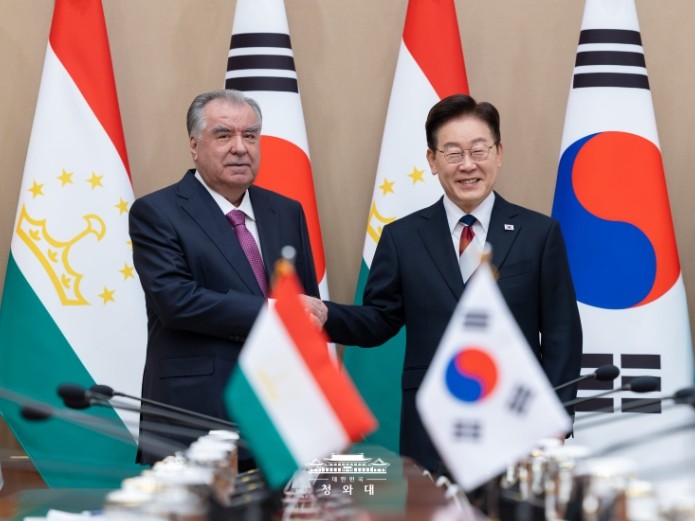 한·타지키스탄, '포괄적 동반...